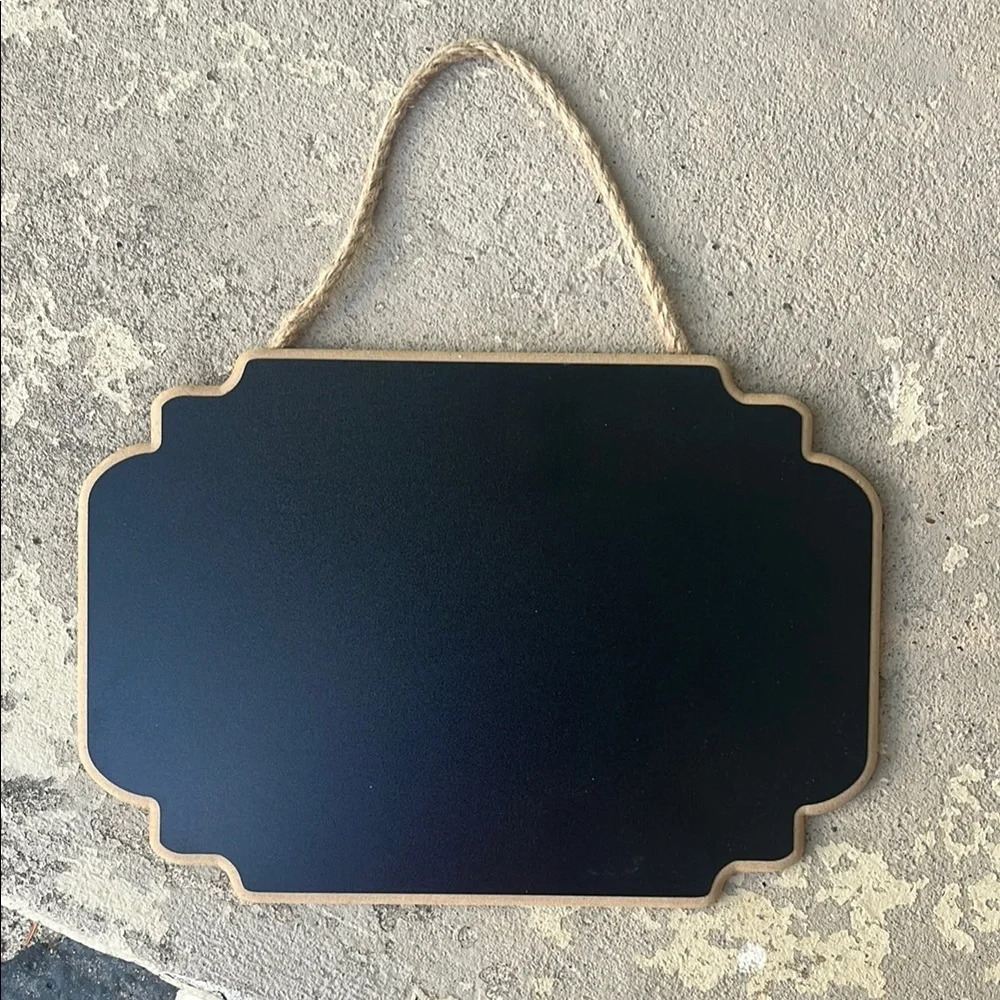 Like new Hobby Lobby Rustic Brown Chalkboard bundle of 3
